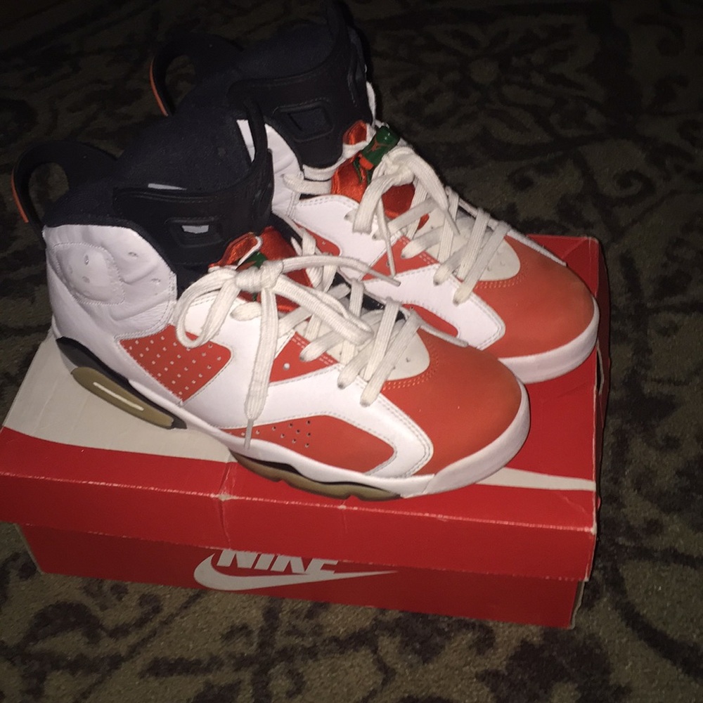 Jordan 6 Gatorade lightly worn